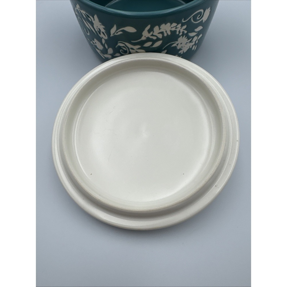 Pioneer Woman Woman Mini Casserole Turquoise Dish‎ w/Lid 14.4 oz - Picture 4 of 5